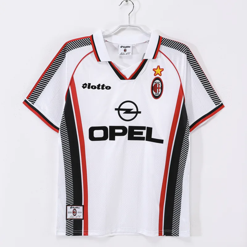 Camiseta AC Milan 1997/98 VISITANTE MANGA CORTA VERSION FAN